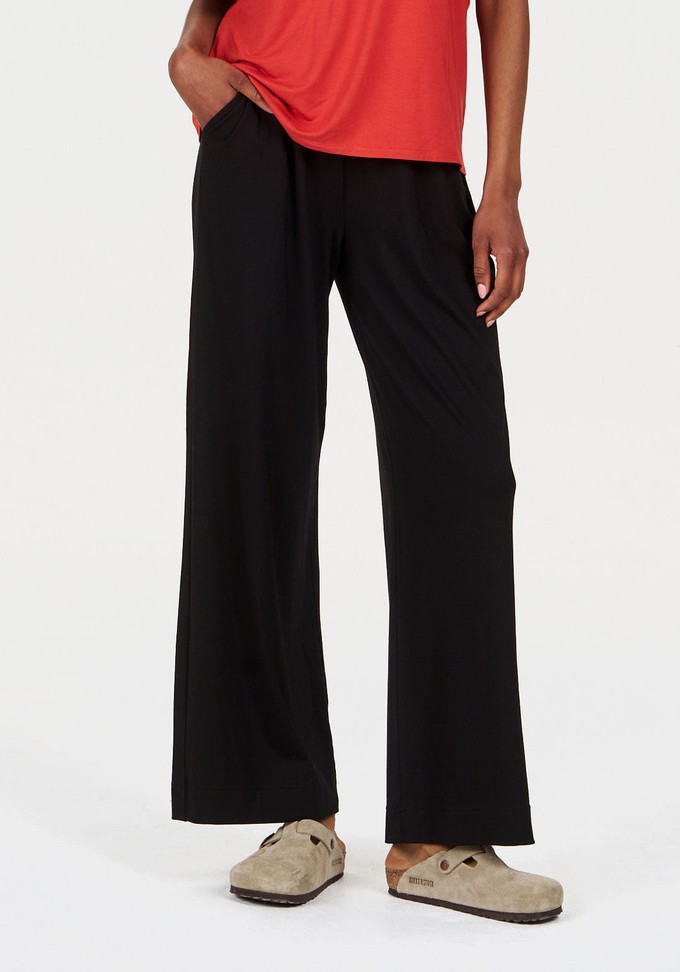 BINITA Modal Trouser - Black from KOMODO