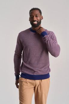 OPAL - Organic Cotton Jumper - Navy via KOMODO