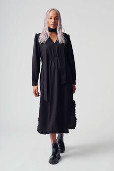 ALINA - Tencel Dress Black via KOMODO