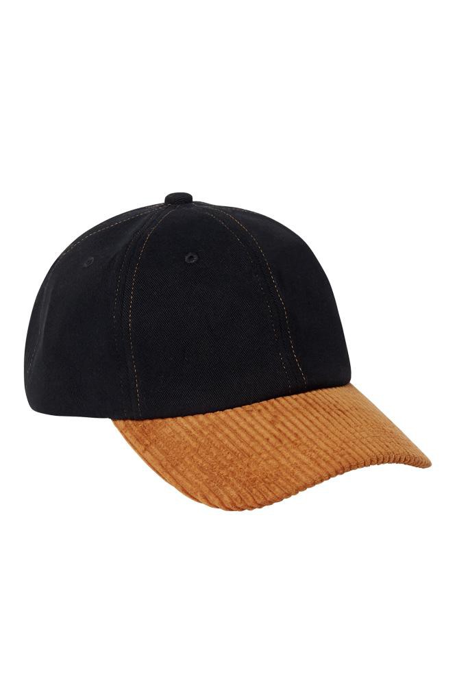 ROCKY Organic Cotton Cap Black & Tan from KOMODO