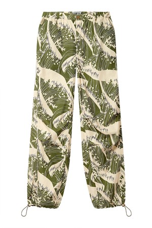 SAFARI - Womens Organic Cotton Trouser - Wave Print from KOMODO