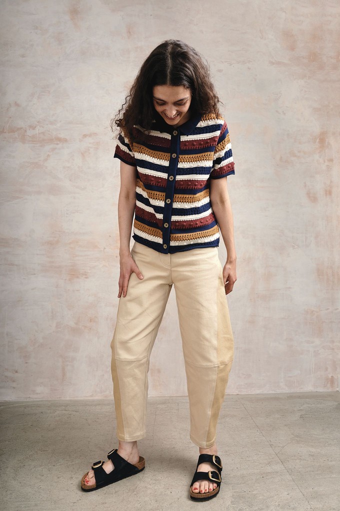 CLARA - Organic Cotton Cardigan - Multi from KOMODO