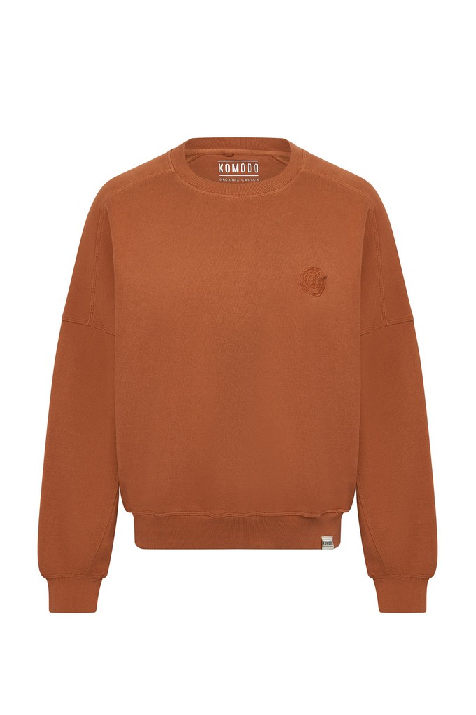 DAWN Sweater Organic Cotton - Clay from KOMODO