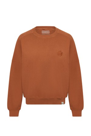 DAWN Sweater Organic Cotton - Clay from KOMODO