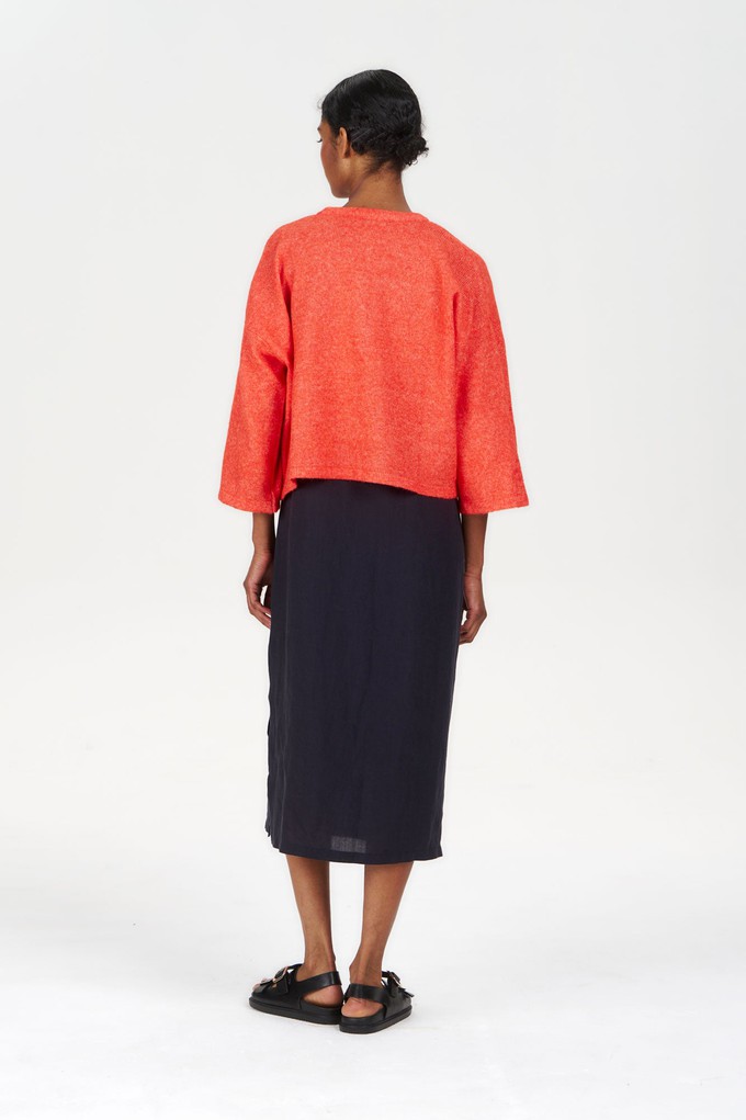COVET Recycled Poly Cardigan - Orange from KOMODO