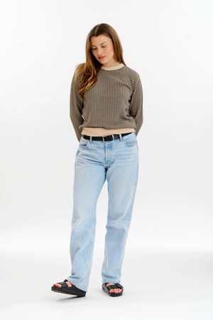 HANA Organic Cotton Jumper - Cream & Black from KOMODO