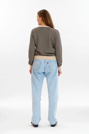 HANA Organic Cotton Jumper - Cream & Black from KOMODO