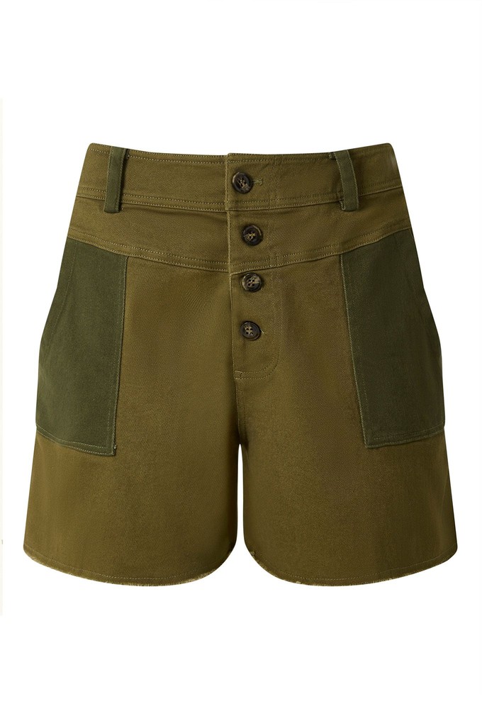 DESERT - Organic Cotton Shorts - Dark Green from KOMODO
