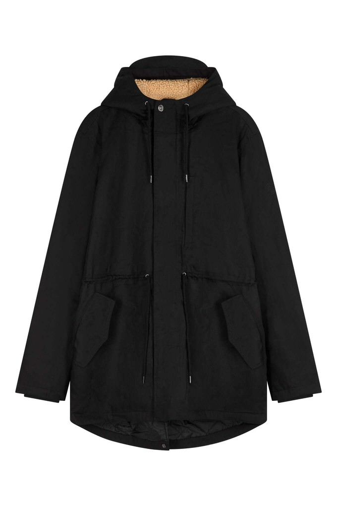 WILSON - Organic Cotton Parka Black from KOMODO