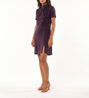 Grace Mini Dress – Plum from Kurinji