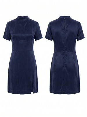Grace Mini Dress – Sapphire from Kurinji