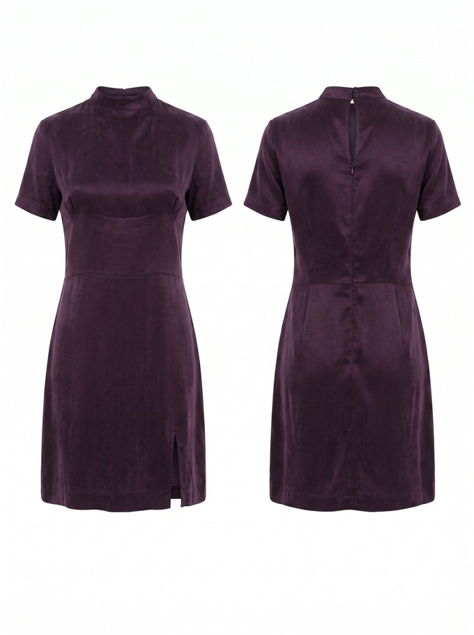 Grace Mini Dress – Plum from Kurinji