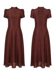 Venus Dress – Maroon via Kurinji