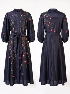 Eden dress – Midnight via Kurinji