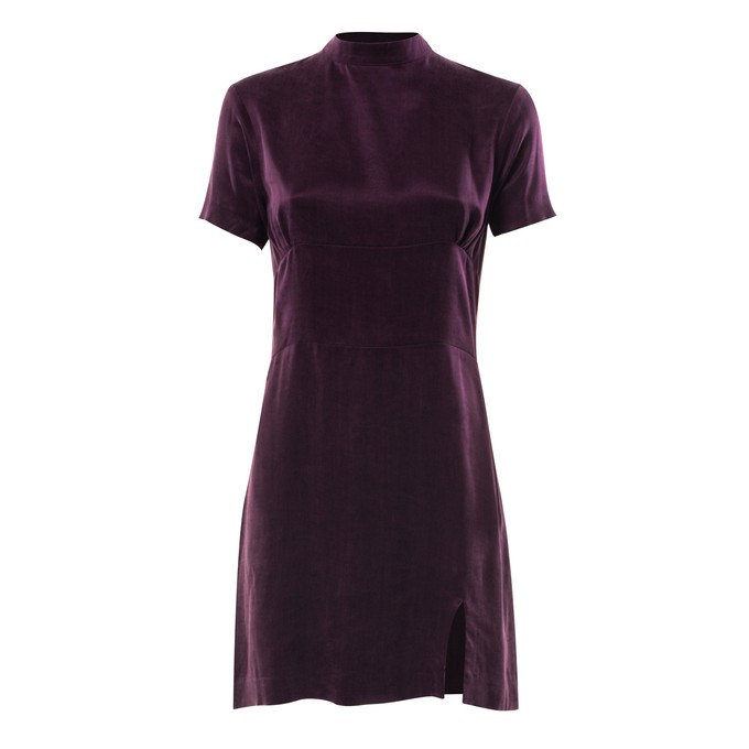 Grace Mini Dress – Plum from Kurinji