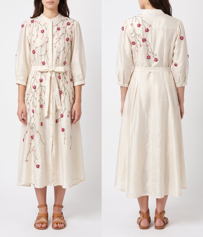 Eden dress – Ivory from Kurinji