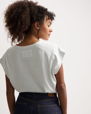 Celine Striped Tee from Kuyichi