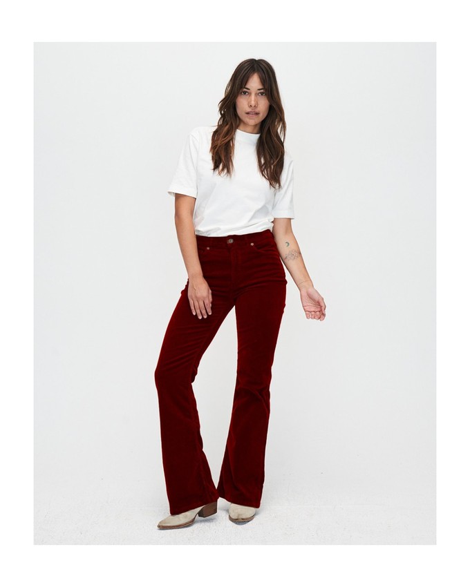 Lisette Flare Corduroy from Kuyichi