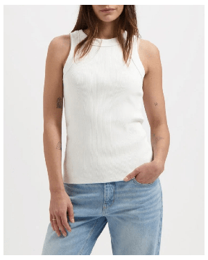 Romy Rib Tanktop from Kuyichi