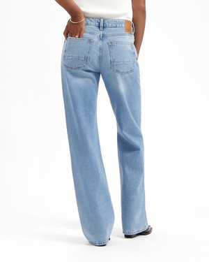 Lena Loose Worn Blue from Kuyichi