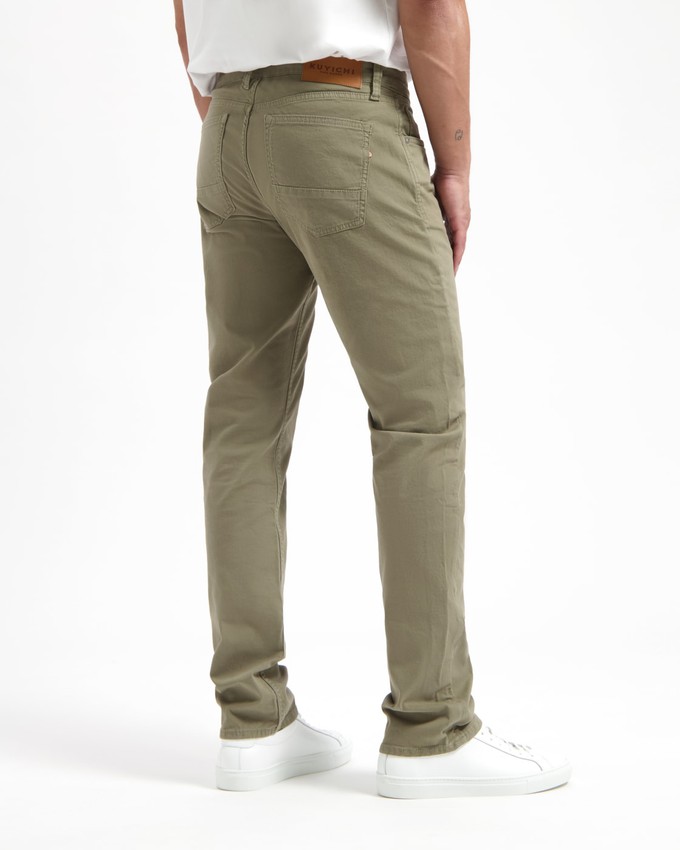 Nick Straight Army Green from Kuyichi