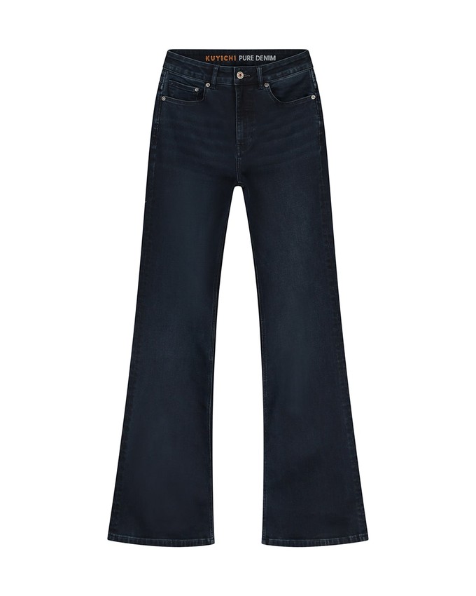 Lisette Flare Deep Blue from Kuyichi