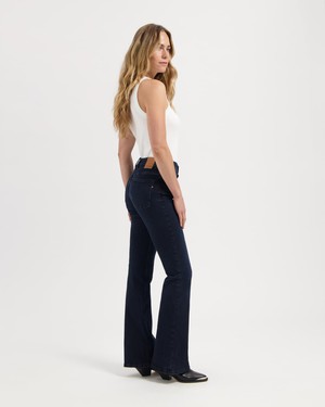 Lisette Flare Deep Blue from Kuyichi