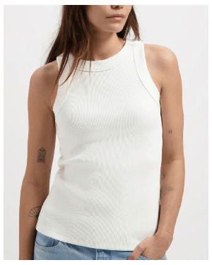 Romy Rib Tanktop from Kuyichi
