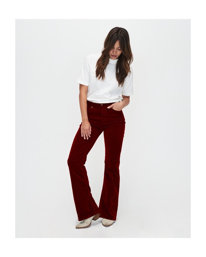 Lisette Flare Corduroy from Kuyichi