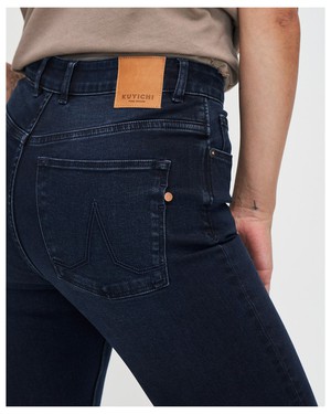 Lisette Flare Deep Blue from Kuyichi