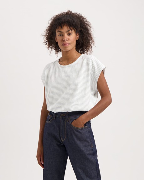 Celine Striped Tee from Kuyichi