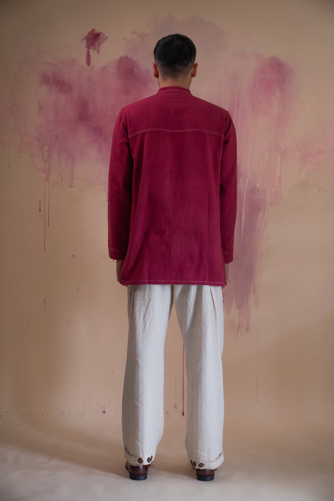 Phosphene Panelled Shirt from Lafaani