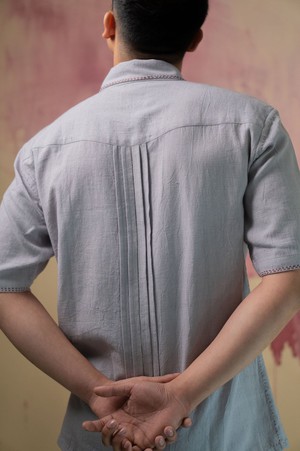 Phosphene Extra Flap Shirt from Lafaani