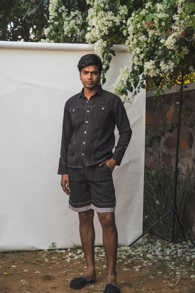 Sonder Hem Detail Shorts from Lafaani