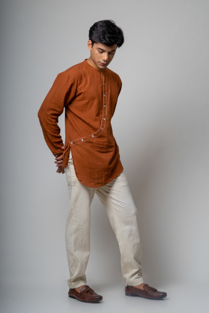 Angrakha Shirt from Lafaani