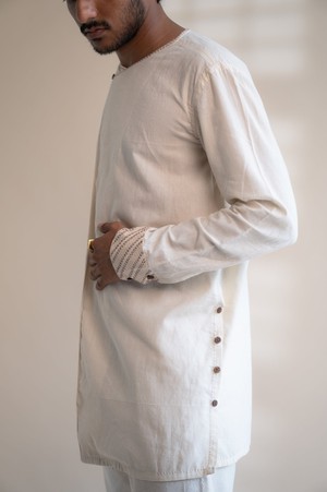 Dawning Angrakha Long Shirt from Lafaani