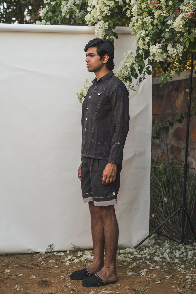 Sonder Panelled Shirt from Lafaani