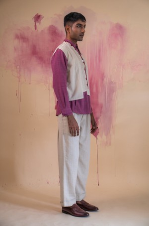 Phosphene Unisex Cropped Vest from Lafaani