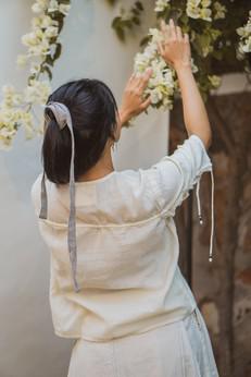 Sonder Ruched Blouse via Lafaani