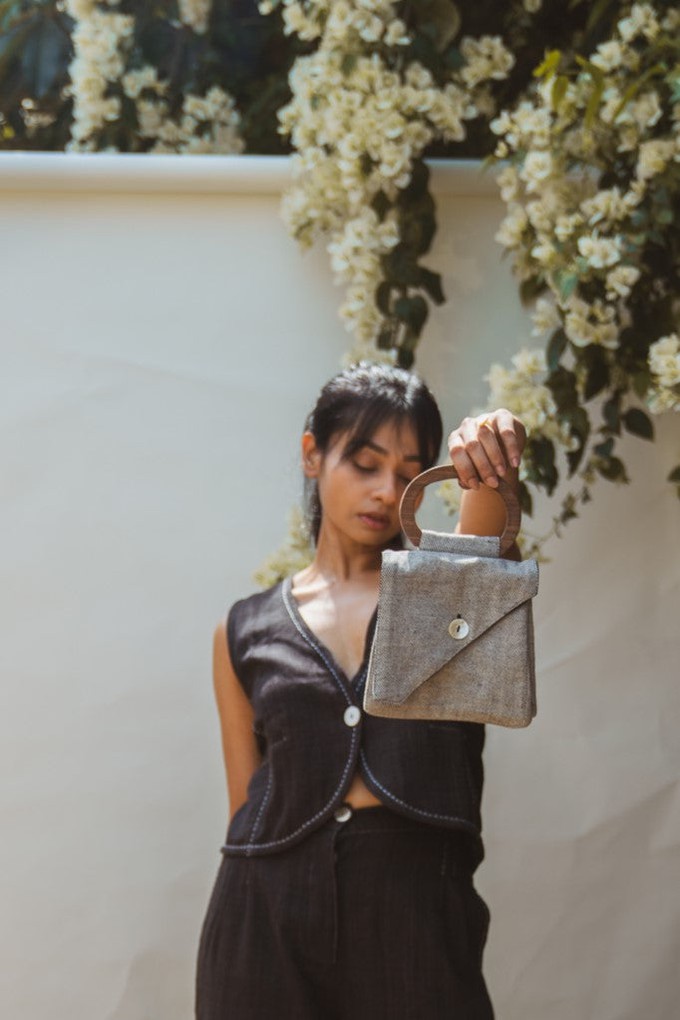 Sonder Asymmetric Flap Bag from Lafaani