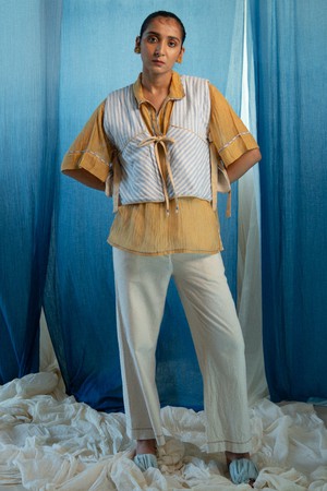 AY Unisex Reversible Bib from Lafaani