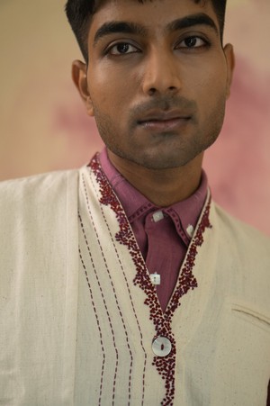 Phosphene Unisex Cropped Vest from Lafaani