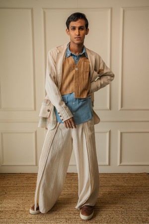 Materiality Zero-Waste Pants from Lafaani
