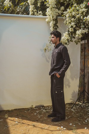 Sonder Panelled Shirt & Utility Pants from Lafaani