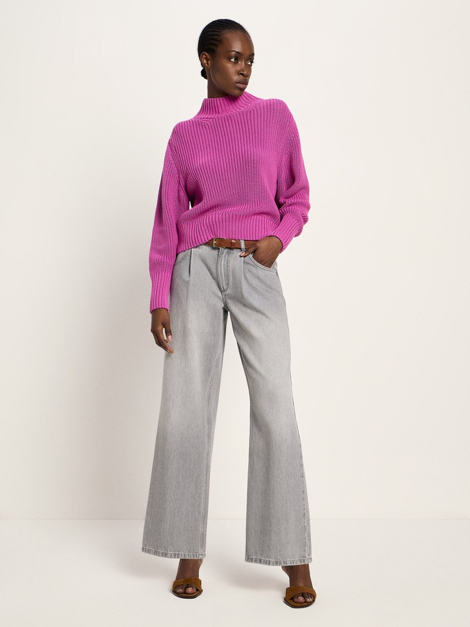 Chunky knit sweater (GOTS) from LANIUS