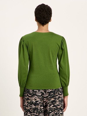 Shirt with gathered sleeve (GOTS) from LANIUS