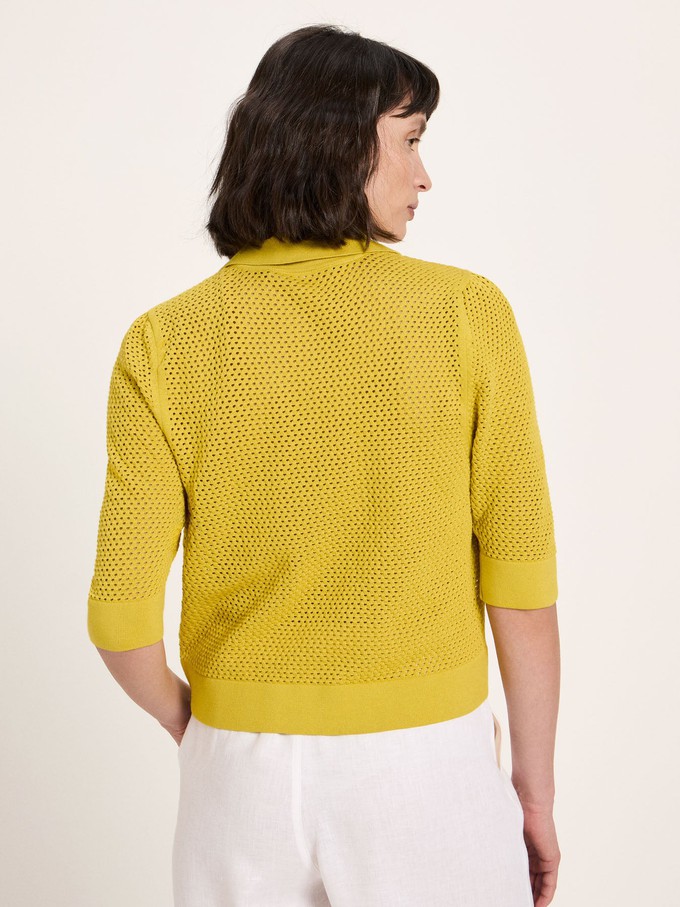 Short-sleeved cardigan (GOTS) from LANIUS