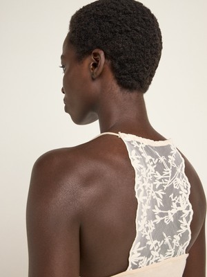 Top with lace (GOTS) from LANIUS