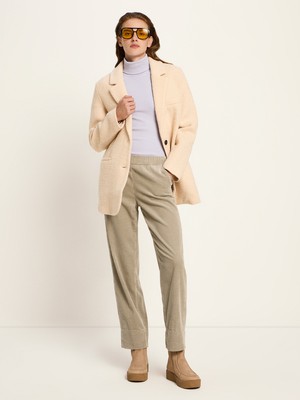 Boucle blazer coat (GOTS) from LANIUS