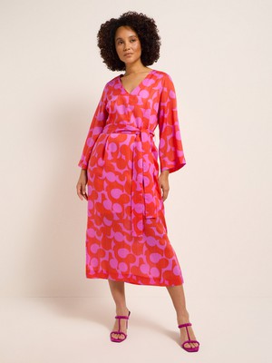 Midi Dress Print Graphic Dots from LANIUS